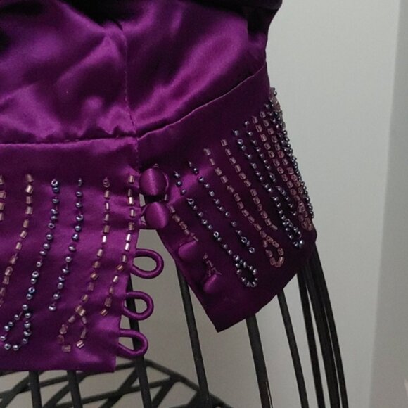 HPBCBGMAXAZRIA Silk Evening Halter Top - Picture 7 of 7